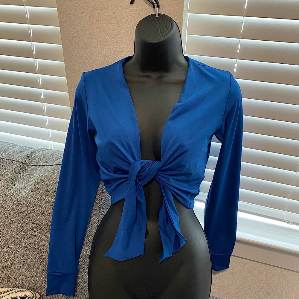 Oh Polly Tie Front Top